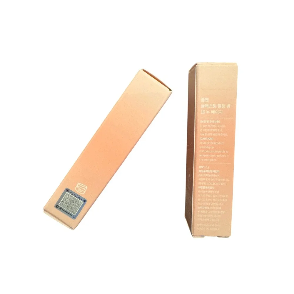 Rom&nd Glasting Melting Balm 10 Nu Beige Korean Lip Tint Vegan 3.5g Set of 2